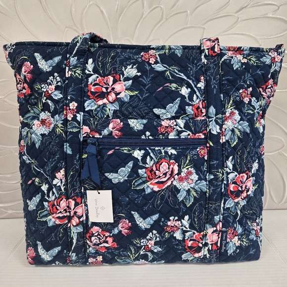 Vera Bradley Vera Tote Bag Rose Toile - Picture 13 of 16